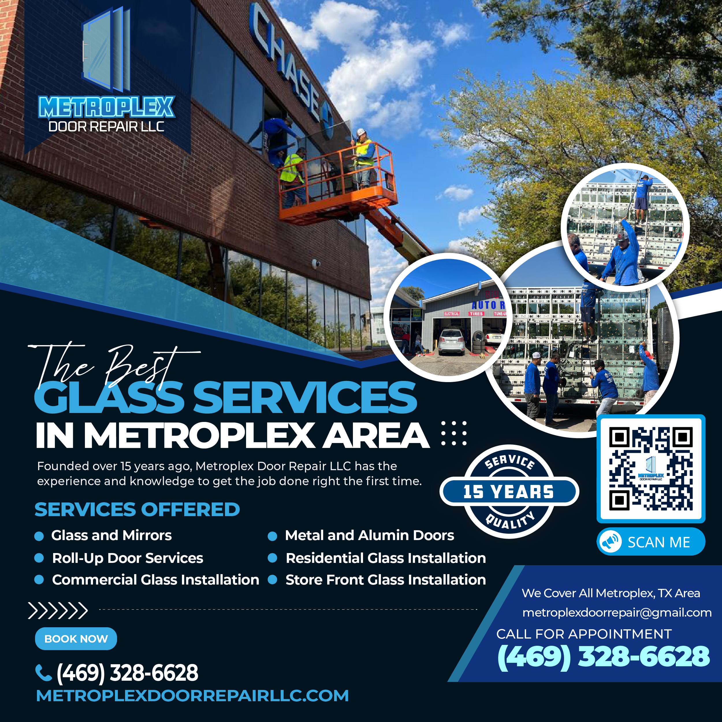 Metroplex Door Repair LLC - Flyer 1